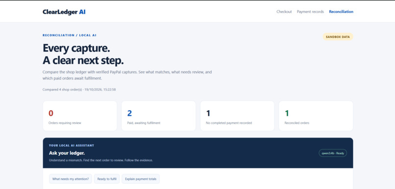 paypal-ai-reconciliation – screenshot 1