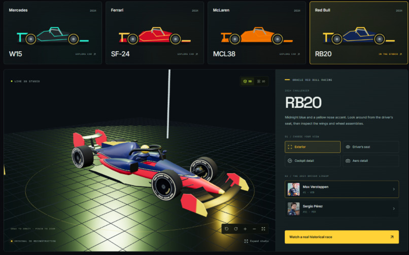 ApexLab — Interactive F1 Race & Strategy Studio – screenshot 2