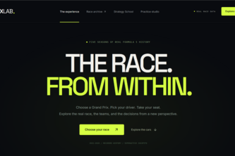 ApexLab — Interactive F1 Race & Strategy Studio