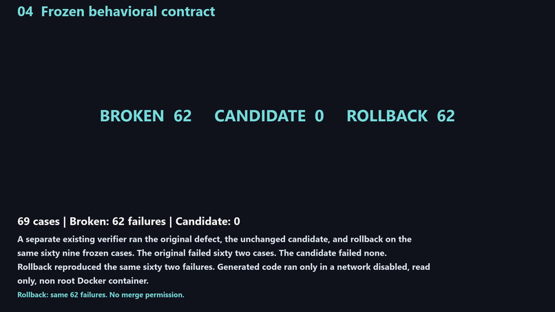Repair Evidence – screenshot 3
