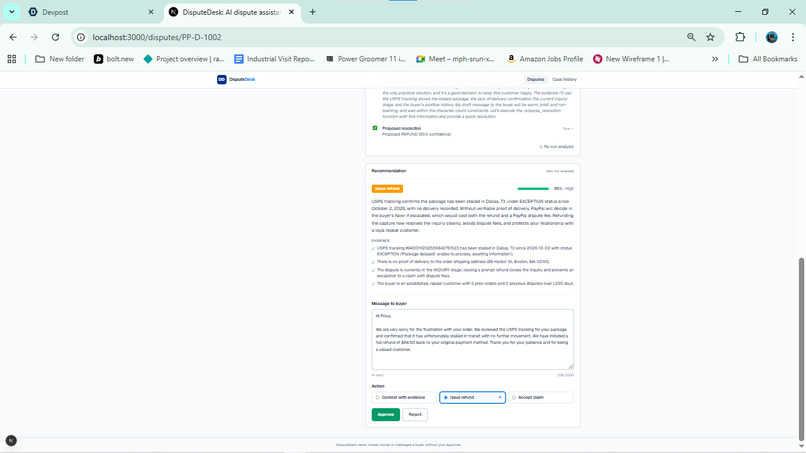 DisputeDesk – screenshot 5
