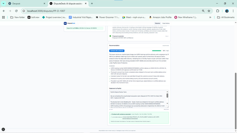 DisputeDesk – screenshot 9