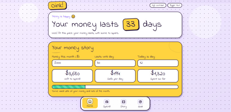 Oink – screenshot 2