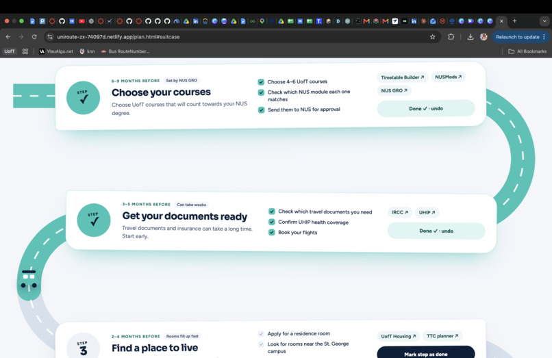 UniRoute – screenshot 3