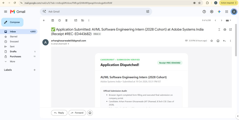 CareerOrbit — Autonomous Personal AI Career Agent – screenshot 5