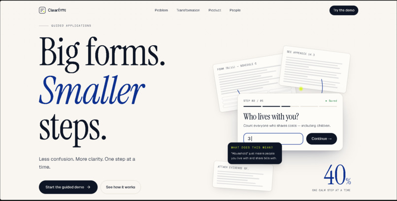 ClearForm – screenshot 1