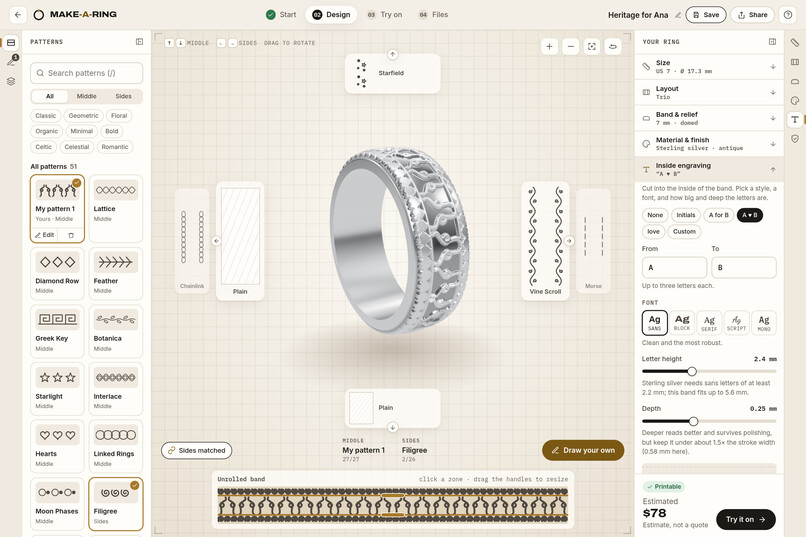 MAKE-A-RING – screenshot 5