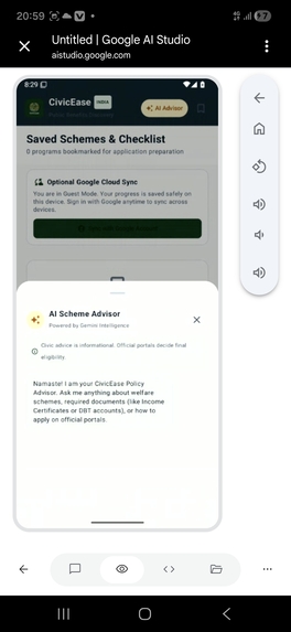 CivicEase – screenshot 1