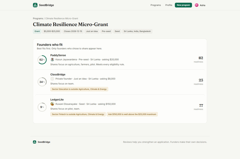 SeedBridge – screenshot 4