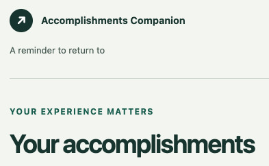 Life Accomplishments Companion.  – screenshot 1