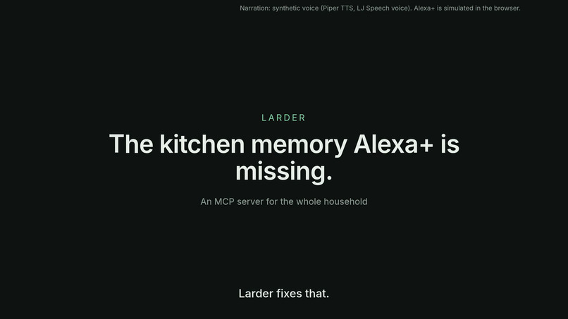 Larder – screenshot 1
