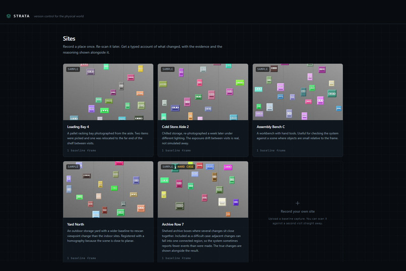 STRATA — Version Control for the Physical World – screenshot 1