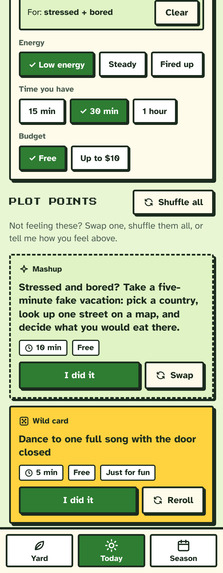 Plotline: a guilt-free pixel yard for your goals – screenshot 9