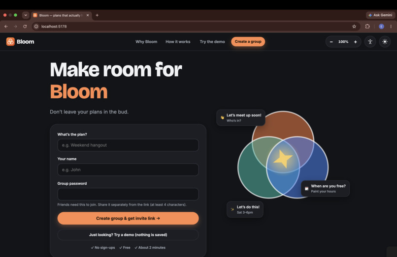 Bloom – screenshot 1