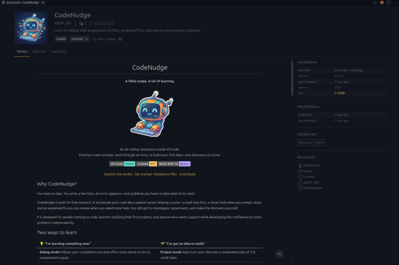 CodeNudge [ coding - buddy ] – screenshot 3