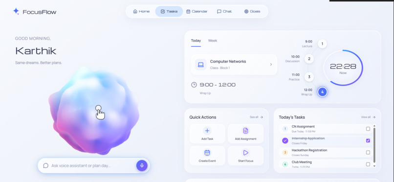 FocusFlow – screenshot 2