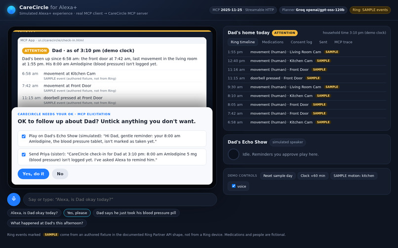 CareCircle for Alexa+ – screenshot 2