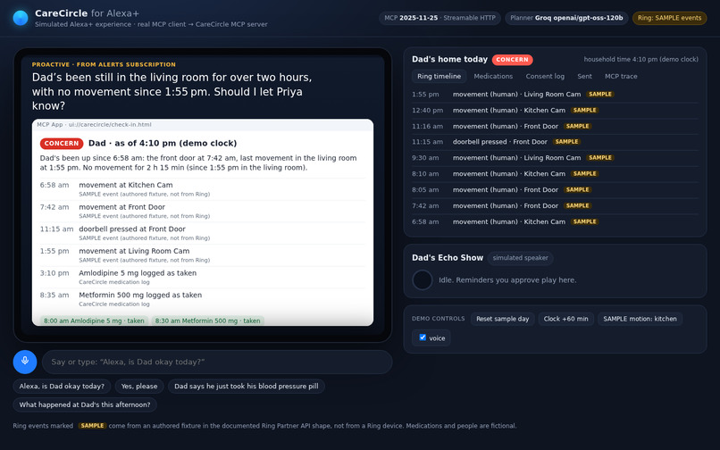 CareCircle for Alexa+ – screenshot 3