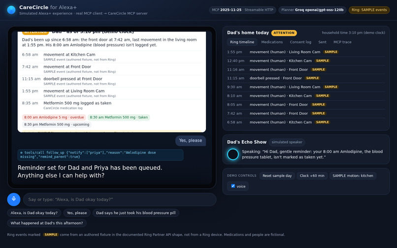 CareCircle for Alexa+ – screenshot 4