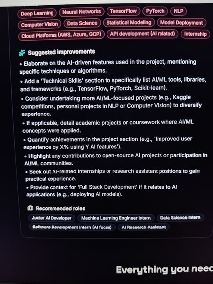 AI Interview Copilot & Smart Resume Analyzer – screenshot 5
