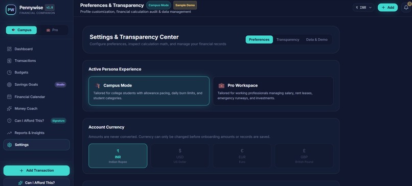 Pennywise — Your Money, Made Visual – screenshot 10