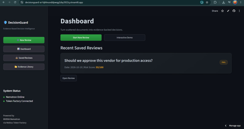 DecisionGuard AI – screenshot 3