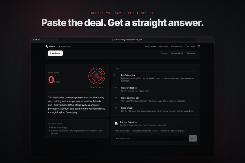 Hunch – screenshot 3