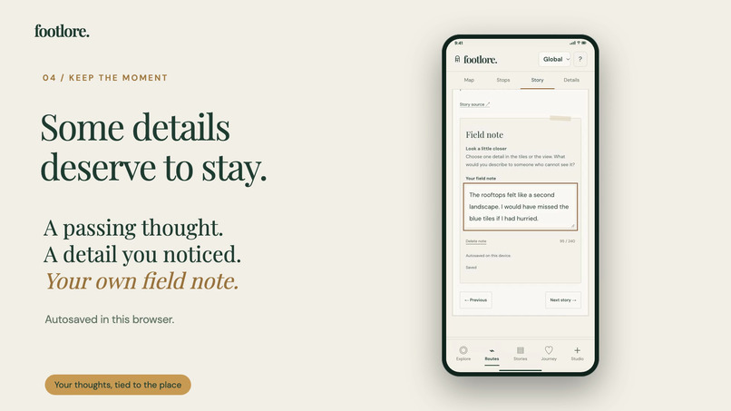 Footlore – screenshot 4