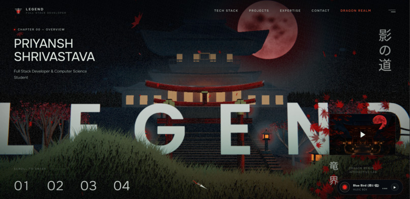 Personal Portfolio  – screenshot 1