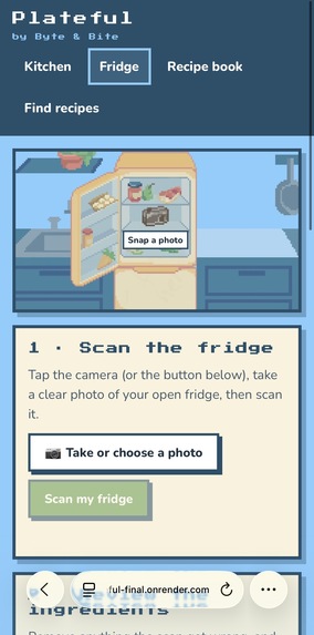 Plateful – screenshot 1