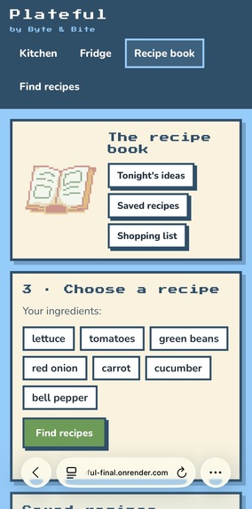 Plateful – screenshot 2