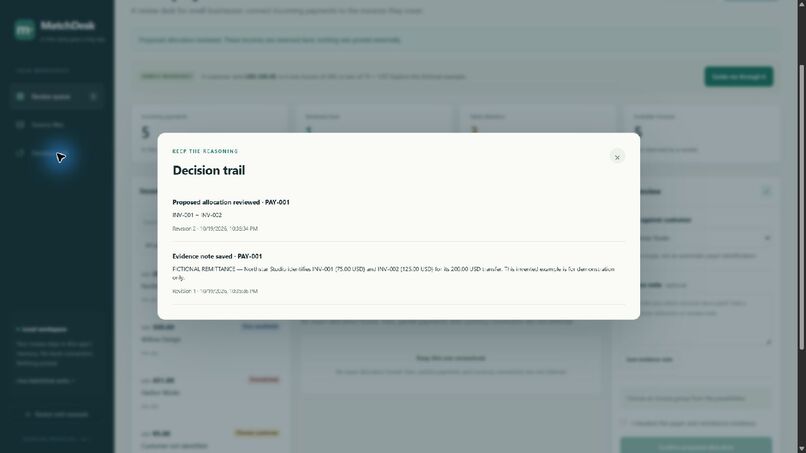 MatchDesk – screenshot 2