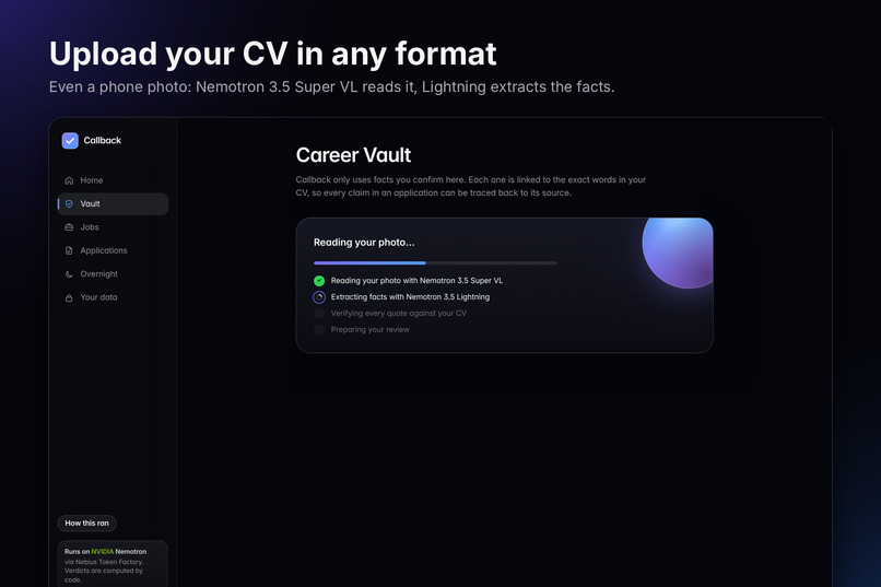CallBack – screenshot 2