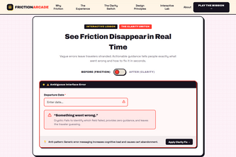 FRICTION ARCADE: The Last Train — Flow Rescue