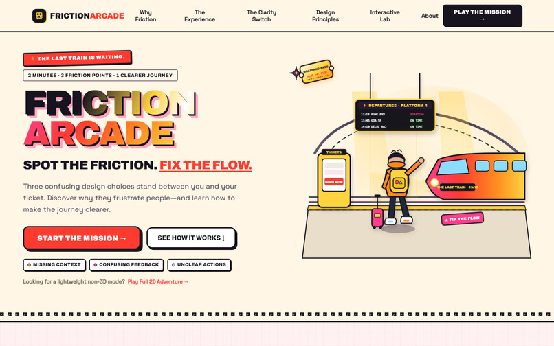 FRICTION ARCADE: The Last Train — Flow Rescue – screenshot 8