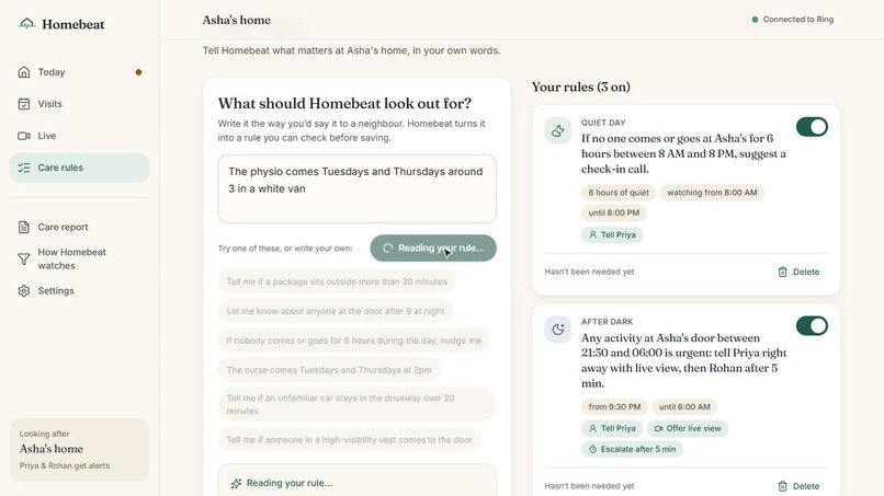 Homebeat – screenshot 5