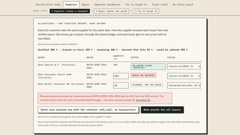CarbonLEI – screenshot 3