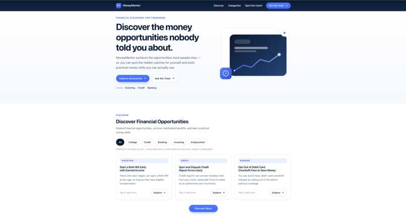MoneyMentor – screenshot 1