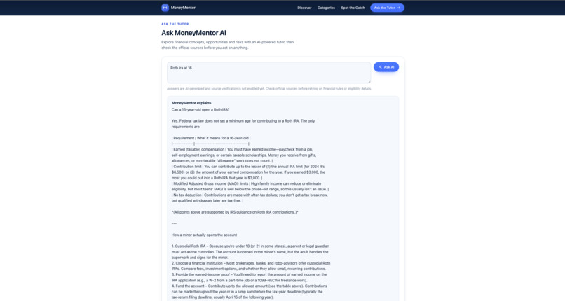 MoneyMentor – screenshot 4