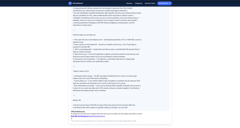 MoneyMentor – screenshot 5