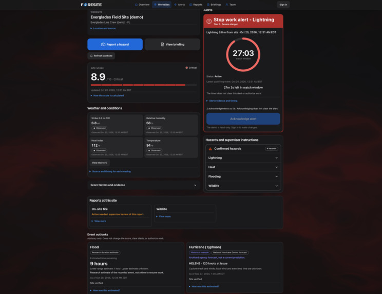 FORESITE – screenshot 2