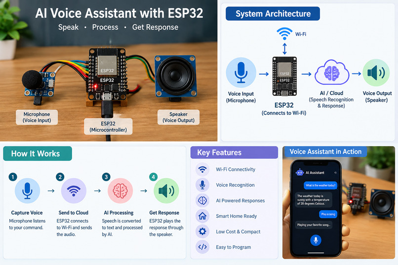 I built An AI voice Assistant With ESP32  – screenshot 1