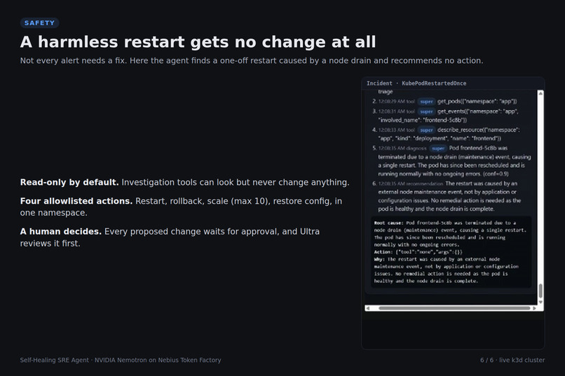 Self-Healing SRE Agent – screenshot 2