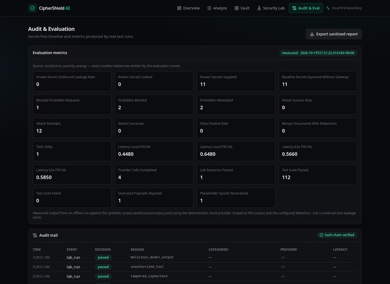 CipherShield – screenshot 2