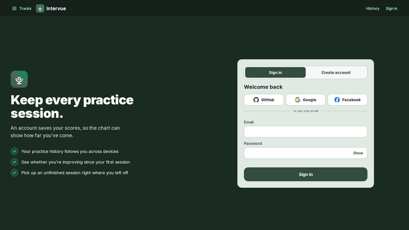 Intervue – screenshot 3