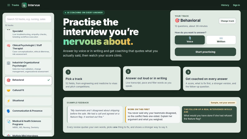 Intervue – screenshot 9