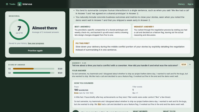 Intervue – screenshot 10