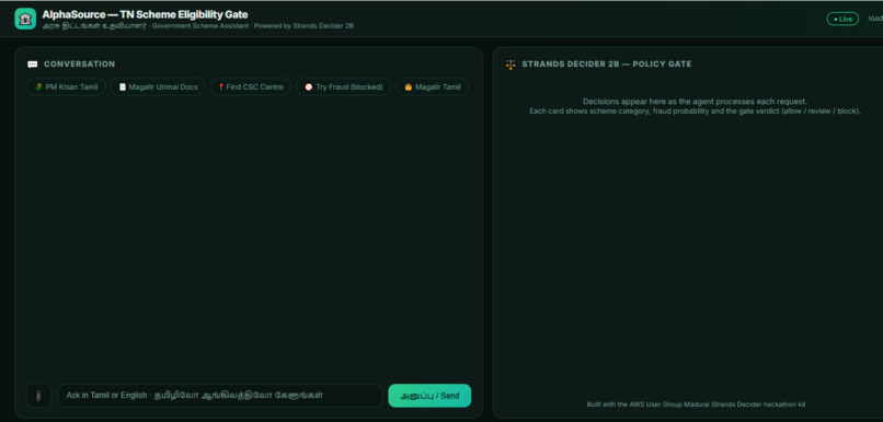 alphasource – screenshot 1