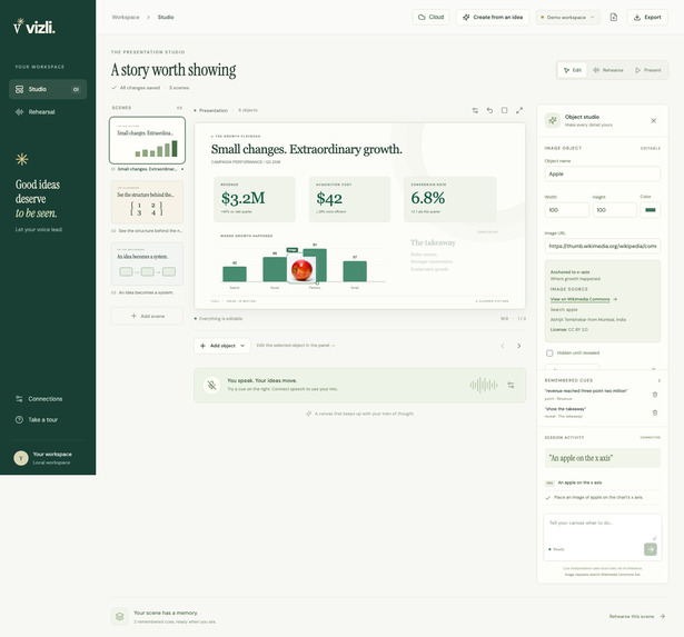 Vizli - Voice First Canvas – screenshot 9