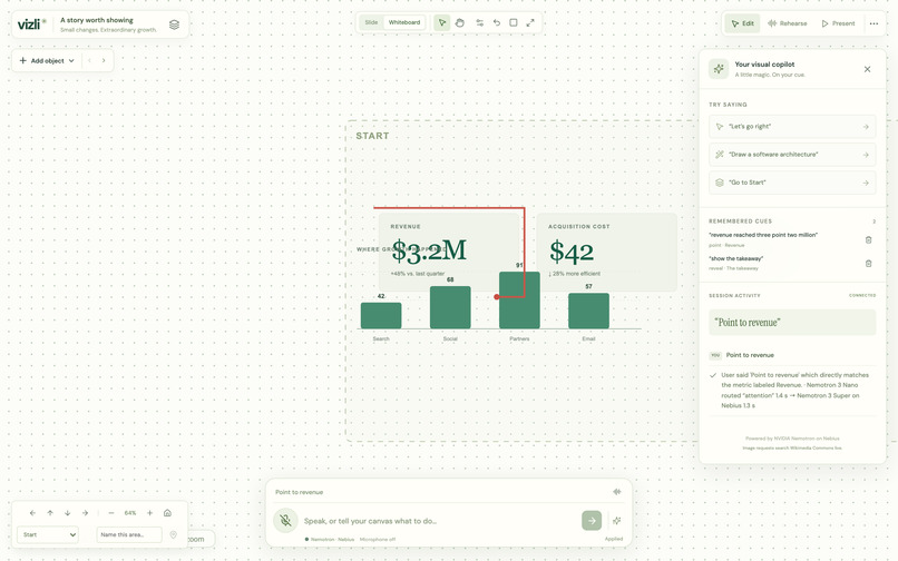 Vizli - Voice First Canvas – screenshot 12